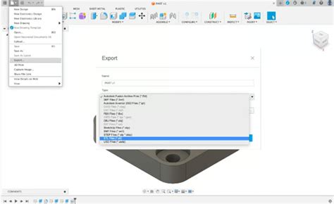 fusion export stl|How to Export an STL File from Fusion 360 .